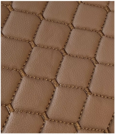 Brown with brown stitching